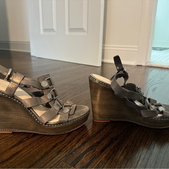 Coach wedge sandals size 7 - Picture 4 of 5
